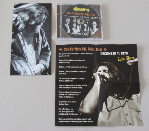 STATE FAIR MUSIC HALL, Dallas, Texas  - Late Show 1970 CD +  POSTER !!