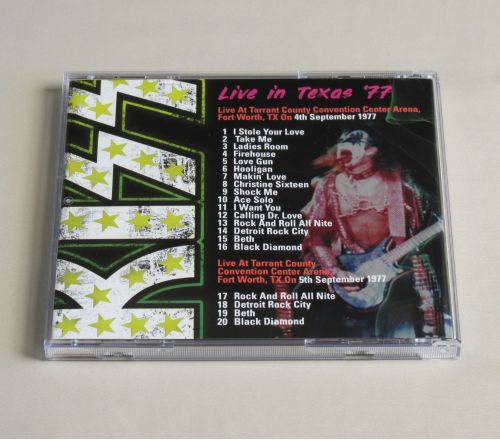 LIVE IN TEXAS, Tarrant County, Convention Center Arena CD 1977