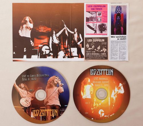 LIVE AT CURTIS HIXON HALL, APRIL 9, 1970 2 x CD