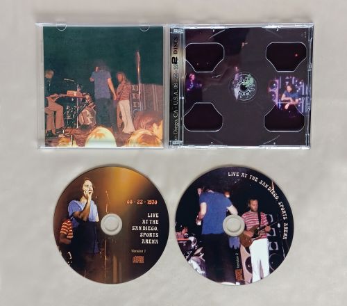 LIVE AT THE SAN DIEGO SPOTS ARENA  April 22rd 1970 Version 1-2 2 x CD