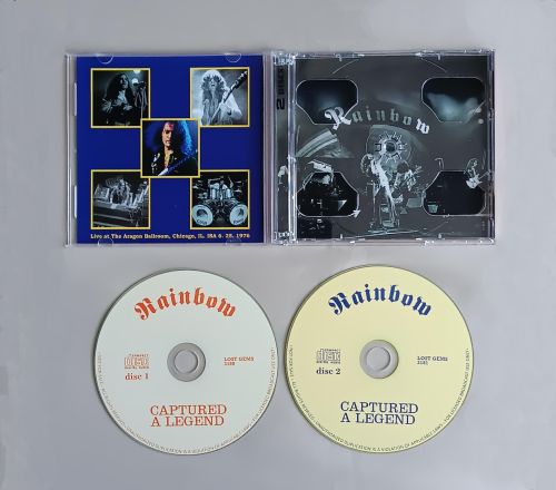 CAPTURED A LEGEND 1976, Live At The Aragon Ballroom, Chicago USA 2 x CD Set