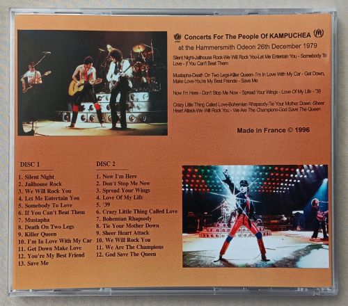 CRAZY TOUR IN HAMMERSMITH Odeon 26th Dec. 1979 2 x CD