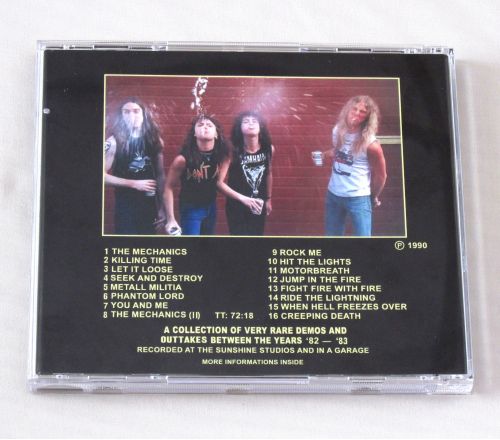 HORSEMEN OF APOCALYPSE with Cliff Burton CD Demos & Outtakes 1982 - 1983