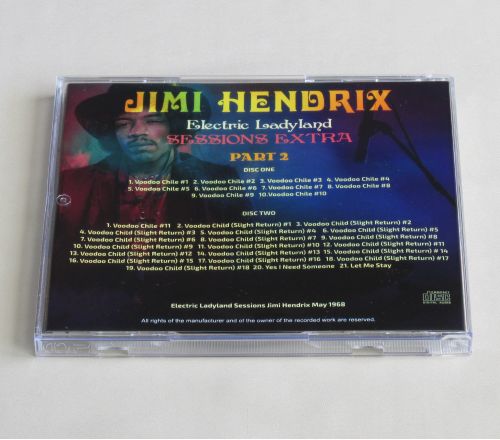 ELECTRIC LADYLAND SESSIONS EXTRA 1968, Studio Outtakes 4 x CD Set