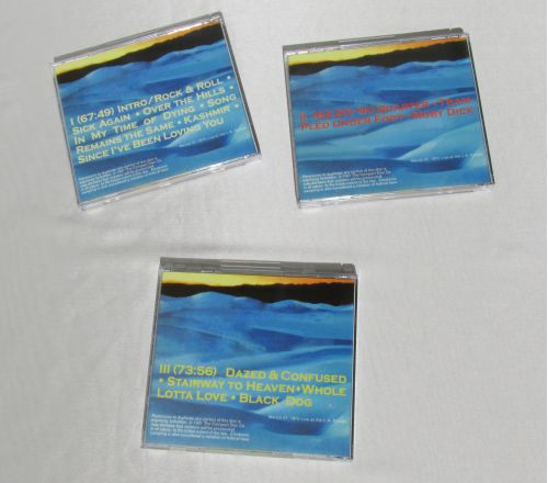 ELECTRIC ORGASM 1975, Live at the L.A. Forum 3 x CD Set