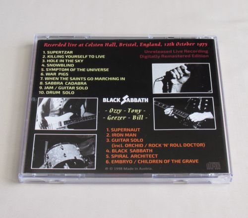 SABBRA CADABRA IN BRISTOL 1975 2 x CD