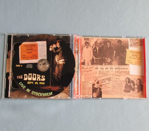 LIVE IN STOCKHOLM, Sweden, Sept. 20th 1968 2 x CD