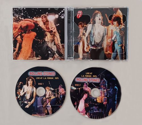 LIVE AT L.A. FORUM, 1975 Inglewood, California, July 11th, 2 x CD