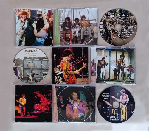ELECTRIC EXPERIENCE: Many Rare Live Performances on 3 x DVD Set Volumes 1+2+3
