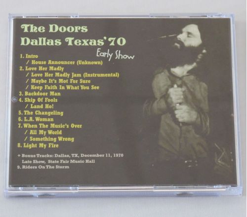 DALLAS TEXAS '70, MCFARLIN AUDITORIUM - Early Show December 11, 1970 CD +  POSTER !!
