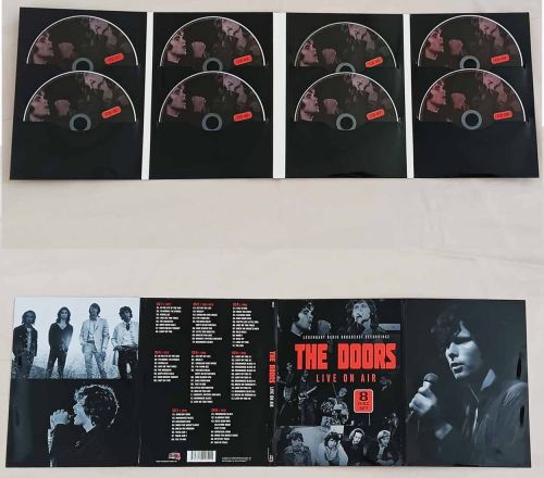ALL LEGENDARY RADIO BROADCASTS LIVE ON AIR, 8 DISC SET
