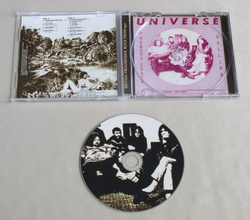 UNIVERSE S/T album CD Obscure British Progressive Rock from 1971 + Bonus Tracks