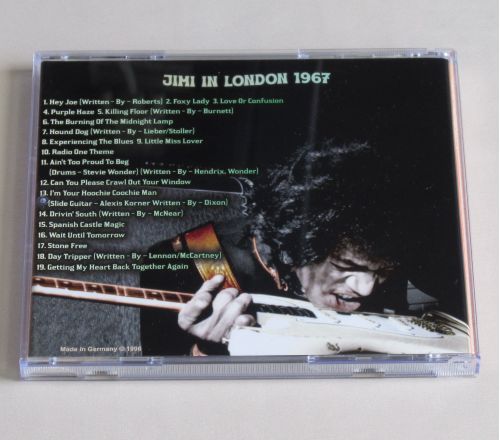 JIMI IN LONDON 1967 CD
