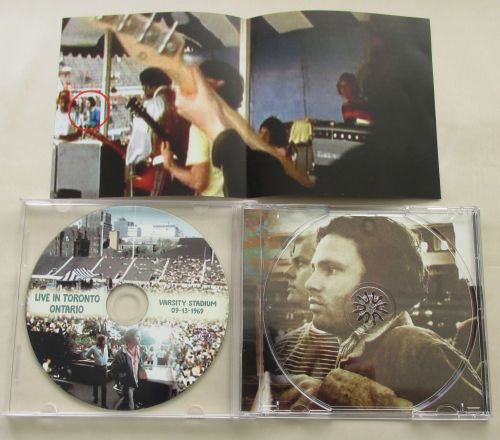 LIVE IN TORONTO VARSITY STADIUM 09-13-1969 Canada CD