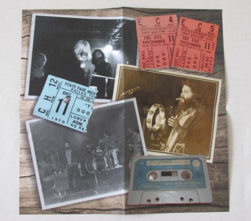 DALLAS TEXAS '70, MCFARLIN AUDITORIUM - Early Show December 11, 1970 CD +  POSTER !!