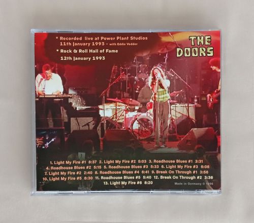 POWER PLANT STUDIOS 11th Januaty 1993, ROCK AND ROLL HALL OF FAME 12th January 1993