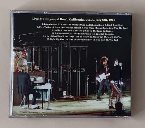 LIVE AT HOLLYWOOD BOWL, JULY 5TH, 1968 CD + POSTER !!