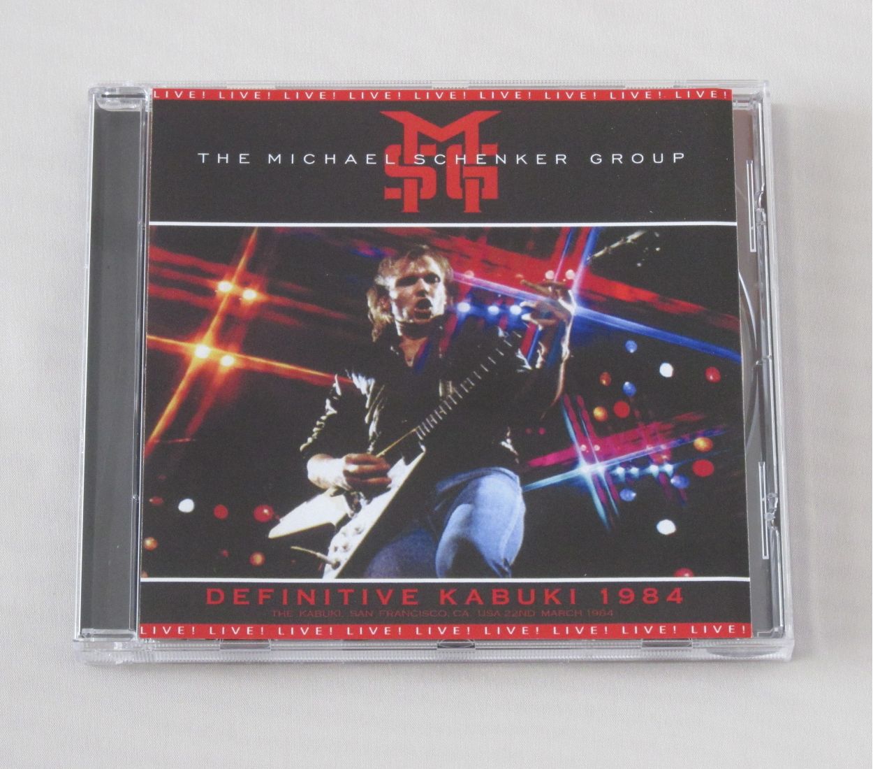 Definitive Kabuki San Francisco USA 1984 CD Live !! RARE !!! Scorpions