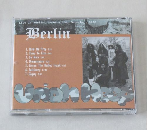 LIVE IN BERLIN, Germany, 29th December 1970 CD