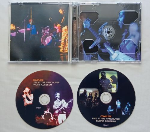 COMPLETE LIVE AT THE VANCOUVER PACIFIC COLISEUM Canada, June 6, 1970 2 x CD + POSTER !!