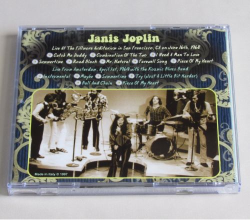 FILLMORE, SAN FRANCISCO, June 16th, 1968 / Amsterdam 1969 CD