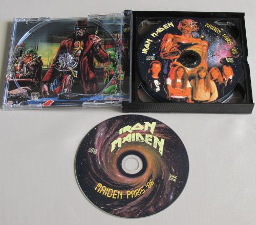 MAIDEN PARIS, Live at Palais Omnisports de Bercy, France 1986 3 x CD set