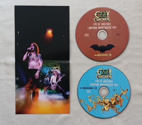 OZZY OSBOURNE - LIVE AT COCA-COLA LAKEWOOD AMPHITHEATRE 1992, Atlanta, Georgia, USA, 2 x CD, No More Tours Tour