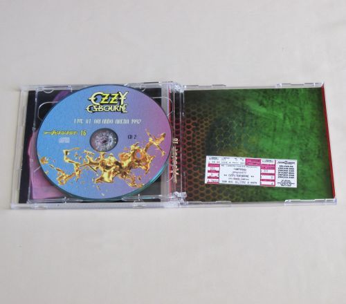 OZZY OSBOURNE - LIVE AT ORLANDO ARENA 1992,Orlando, Florida, USA , 2 x CD, No More Tours Tour