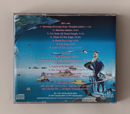 DOWN AT THE EDGE Hartford, USA, 8/14/1972, Stuttgart, GERMANY, 4/16/1971 2x CD