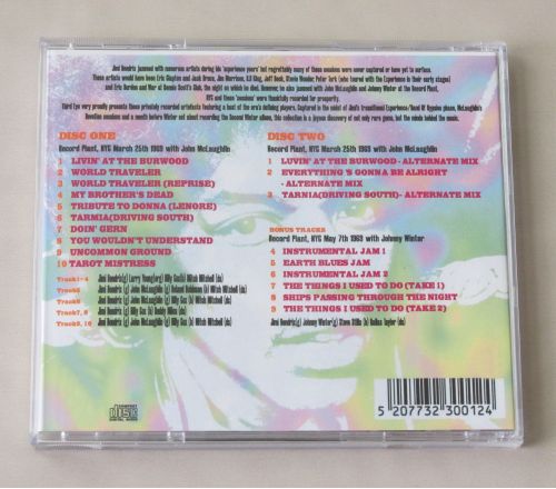 SUPER SESSION IN NEW YORK Record Plant March, May 1969 feat. John McLaughlin, Johnny Winter and Steve Stills 2 x CD