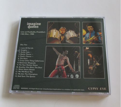 IMAGINE - Live at Festhall, Frankfurt, Germany 1980, 2 x CD Set