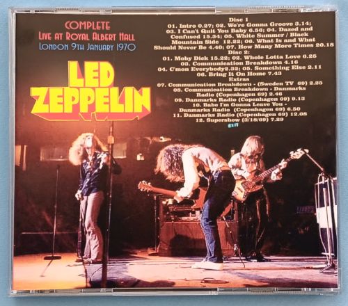 LIVE AT ROYAL ALBERT HALL, London 1970 2 x CD