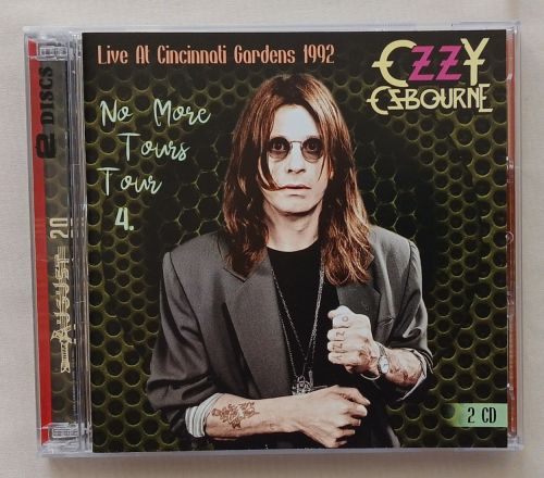 OZZY OSBOURNE - LIVE AT CINCINNATI GARDENS 1992, Cincinnati, Ohio, USA, 2 x CD, No More Tours Tour
