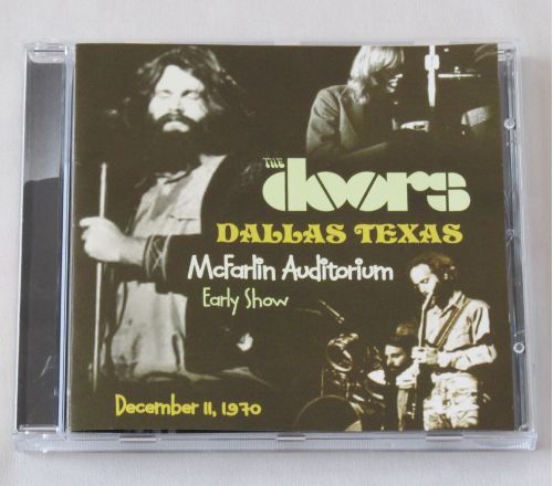 DALLAS TEXAS '70, MCFARLIN AUDITORIUM - Early Show December 11, 1970 CD +  Poster