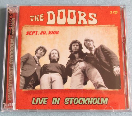 LIVE IN STOCKHOLM, Sweden, Sept. 20th 1968 2 x CD