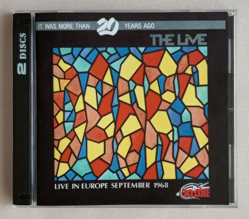 LIVE IN EUROPE September 1968 Chalk Farm, London, Jahrhunderthalle, Frankfurt 2 x CD