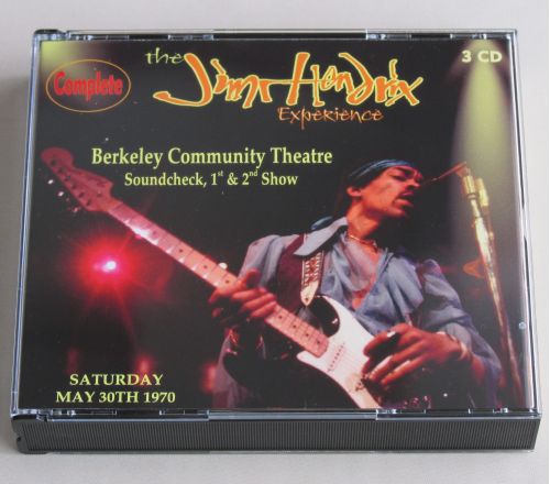 COMPLETE BERKELEY COMMUNITY THEATRE 1970 + Soundcheck 3 x CD