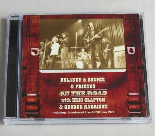 ON THE ROAD CD WITH ERIC CLAPTON AND GEORGE HARRISON DENMARK / GERMANY 1969 - 1970