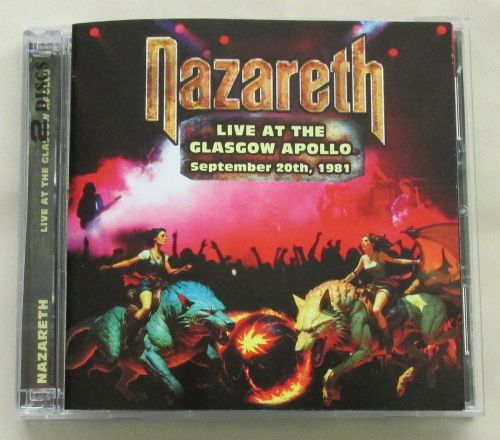 LIVE AT THE GLASGOW APOLLO September 20th, 1981, 2 X CD